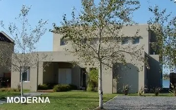 Diseño casa moderna al lago, en Villanueva, Tigre.